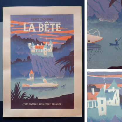 AFFICHE FABULOT : La bête